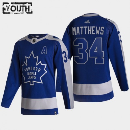 Dětské Hokejový Dres Toronto Maple Leafs Dresy Auston Matthews 34 2020-21 Reverse Retro Authentic